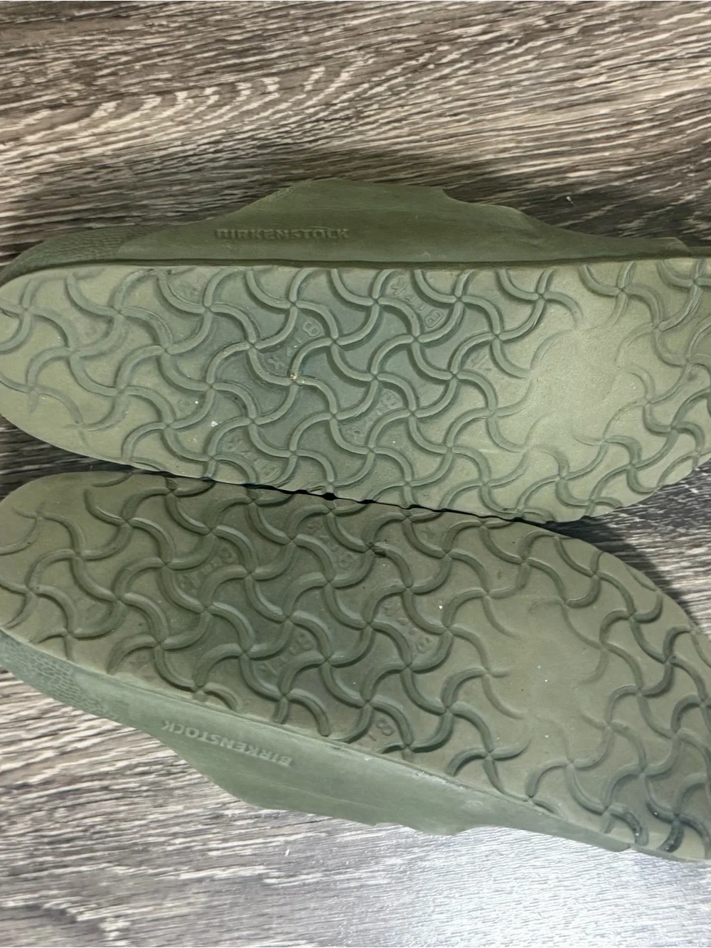 Birkenstock Arizona EVA Olive Green Double Strap Sandals